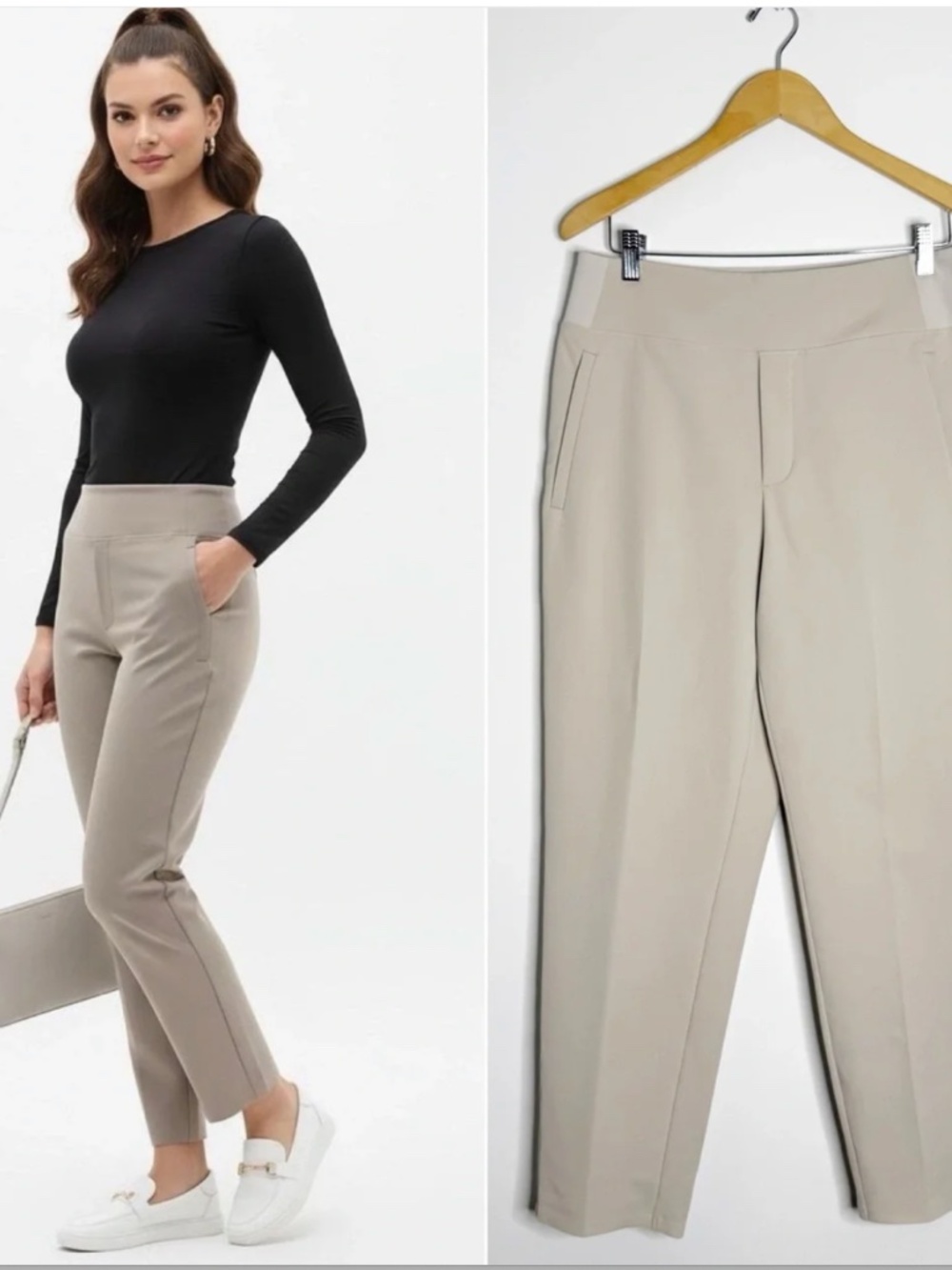 Athleta Endless High Rise Pant in Mortar Mushroom, Size 6P, New Without Tags!